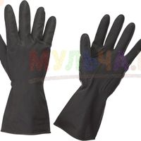 Кислотнощелочестойкие резиновые перчатки КЩС – тип 1 для садовых и хозяйственных работ
